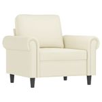 Casa si Gradina - Mobilier - Seturi de mobilier - Seturi living - Set de canapele cu perne, 3 piese, crem, catifea - Infinity.ro