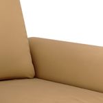 Casa si Gradina - Mobilier - Seturi de mobilier - Seturi living - Set de canapele cu perne, 2 piese, maro, catifea - Infinity.ro