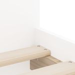 Casa si Gradina - Mobilier - Paturi si accesorii - Paturi - Cadru pat cu sertare, alb, 75x190 cm, mic single - Infinity.ro