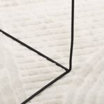 Casa si Gradina - Textile si covoare - Covoare - Covoare casa - Covor "IZA" aspect scandinav, cu fire scurte, crem, Ø 160 cm - Infinity.ro