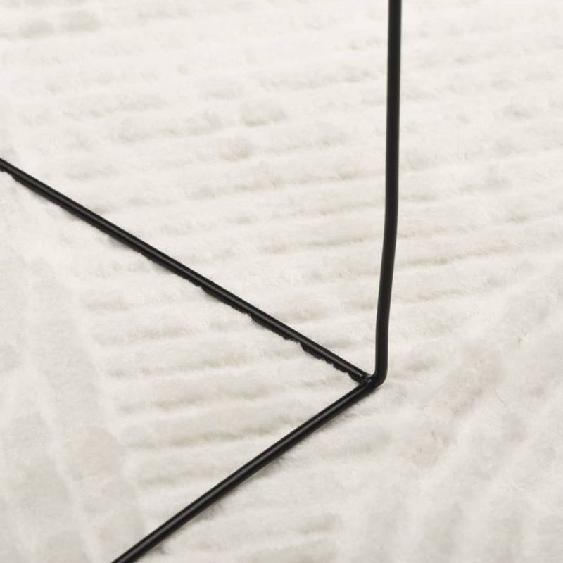 Casa si Gradina - Textile si covoare - Covoare - Covoare casa - Covor "IZA" aspect scandinav, cu fire scurte, crem, Ø 160 cm - Infinity.ro