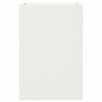 Casa si Gradina - Gradinarit si plante - Plante si ghivece - Ghivece si suporturi - Jardiniera, alb, 52x48x75 cm, otel laminat la rece - Infinity.ro