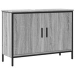 Casa si Gradina - Mobilier - Mobilier baie - Comode baie - Comoda chiuveta baie, gri sonoma, 80x30x60 cm, lemn prelucrat - Infinity.ro