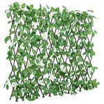 Casa si Gradina - Gradina si terasa - Garduri, panouri si accesorii - Spalier cu iedera artificiala extensibil 5 buc. verde 186x30 cm - Infinity.ro