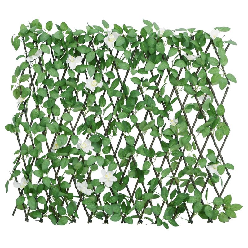 Casa si Gradina - Gradina si terasa - Garduri, panouri si accesorii - Spalier cu iedera artificiala extensibil 5 buc. verde 186x30 cm - Infinity.ro
