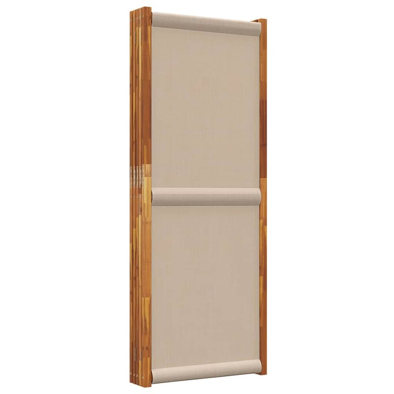 Casa si Gradina - Decoratiuni - Pereti despartitori si paravane - Paravan de camera cu 5 panouri, taupe, 350x180 cm - Infinity.ro