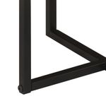 Casa si Gradina - Mobilier - Mese si birouri - Masute de cafea - Masuta de cafea, 55x55x45 cm, lemn masiv de acacia si fier - Infinity.ro
