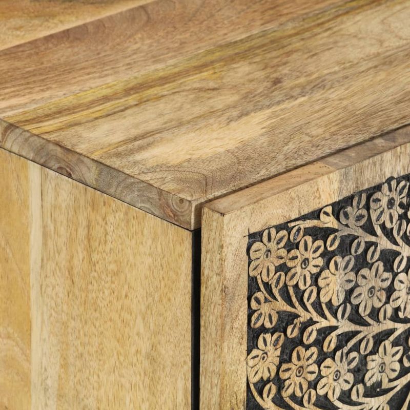 Casa si Gradina - Mobilier - Mobilier baie - Corpuri baie - Dulap pentru chiuveta de baie, 62x33x58 cm, lemn masiv de mango - Infinity.ro