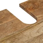 Casa si Gradina - Mobilier - Mobilier baie - Corpuri baie - Dulap pentru chiuveta de baie, 62x33x58 cm, lemn masiv de mango - Infinity.ro