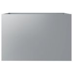 Casa si Gradina - Gradinarit si plante - Plante si ghivece - Ghivece si suporturi - Jardiniera, argintiu, 62x40x39 cm, otel galvanizat - Infinity.ro