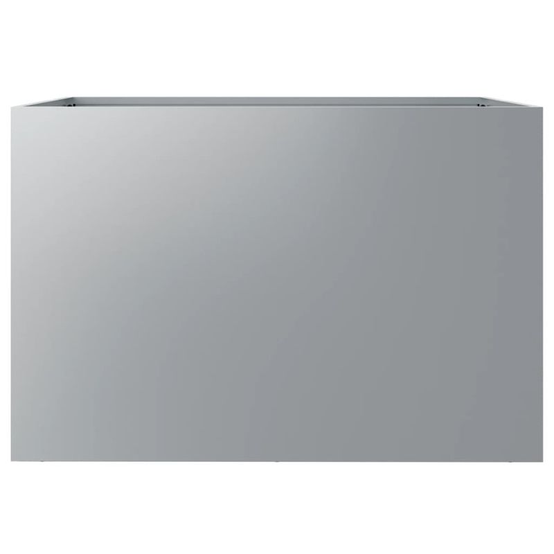 Casa si Gradina - Gradinarit si plante - Plante si ghivece - Ghivece si suporturi - Jardiniera, argintiu, 62x40x39 cm, otel galvanizat - Infinity.ro