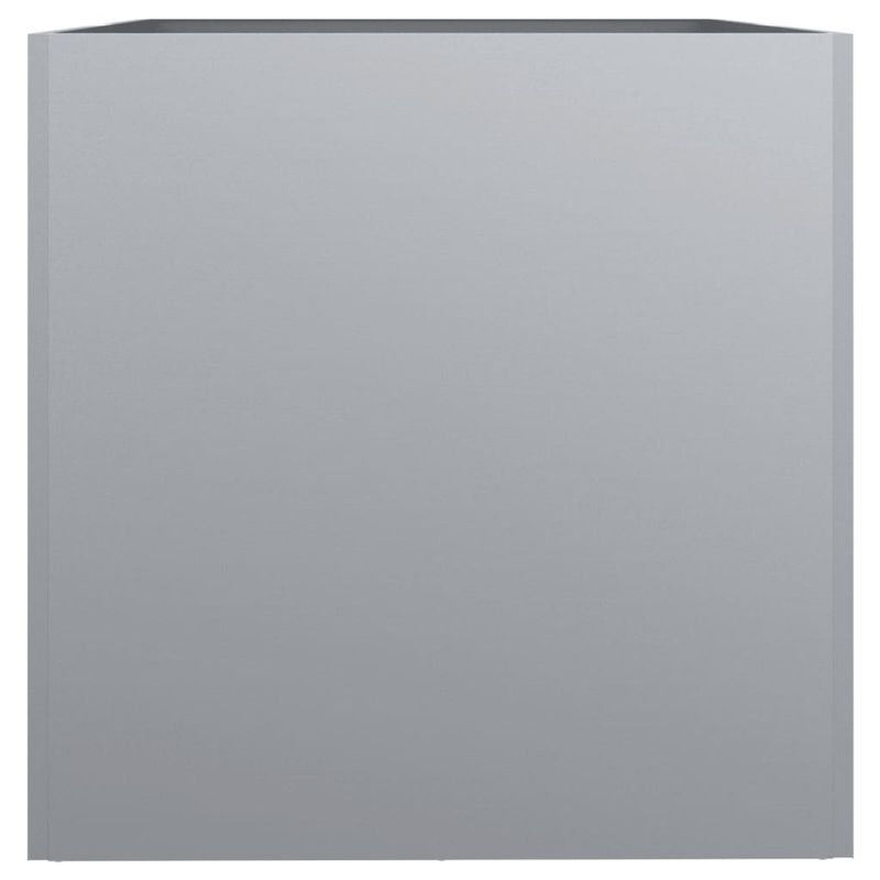 Casa si Gradina - Gradinarit si plante - Plante si ghivece - Ghivece si suporturi - Jardiniera, argintiu, 62x40x39 cm, otel galvanizat - Infinity.ro