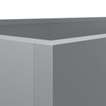 Casa si Gradina - Gradinarit si plante - Plante si ghivece - Ghivece si suporturi - Jardiniera, argintiu, 62x40x39 cm, otel galvanizat - Infinity.ro