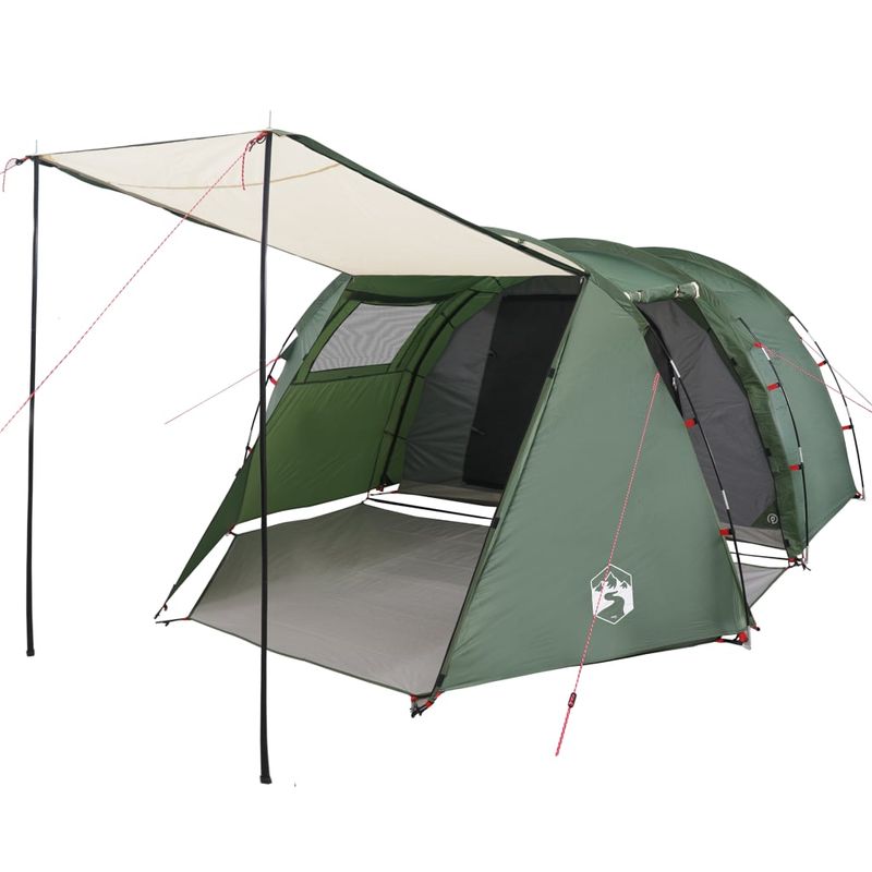 Sport si Outdoor - Camping - Corturi camping - Cort de camping pentru 4 persoane, verde, impermeabil - Infinity.ro