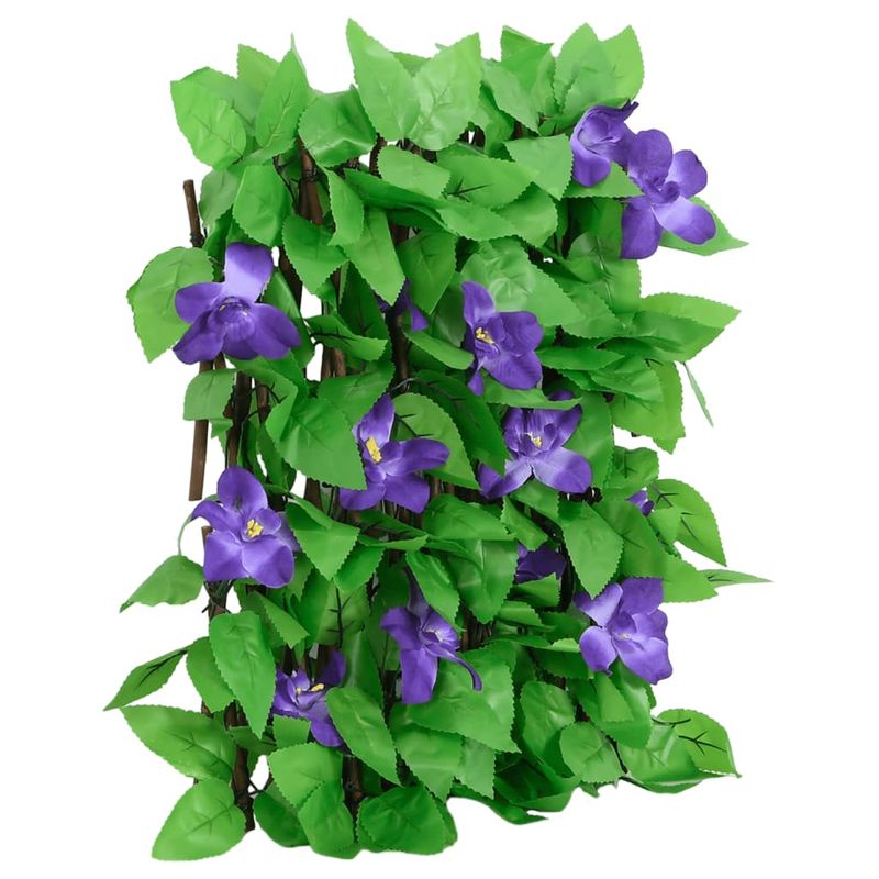 Casa si Gradina - Gradina si terasa - Garduri, panouri si accesorii - Spalier cu iedera artificiala, extensibil, verde, 180x20 cm - Infinity.ro