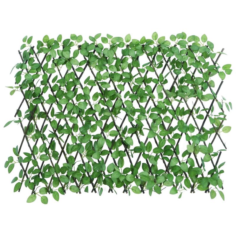 Casa si Gradina - Gradina si terasa - Garduri, panouri si accesorii - Spalier iedera artificiala extensibil, 5 buc., verde, 180x65 cm - Infinity.ro
