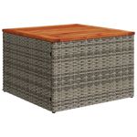 Casa si Gradina - Gradina si terasa - Mobilier exterior - Canapele si fotolii gradina - Set mobilier de gradina cu perne, 13 piese, gri, poliratan - Infinity.ro