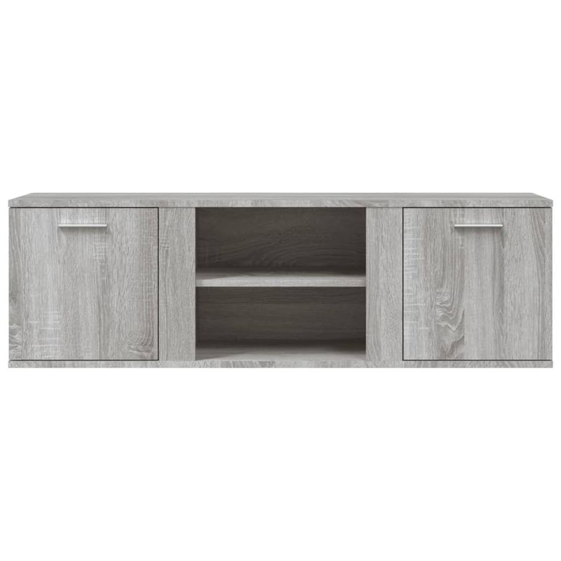 Casa si Gradina - Mobilier - Comode si corpuri - Comode - Comoda TV, gri sonoma, 120x34x37 cm, lemn prelucrat - Infinity.ro