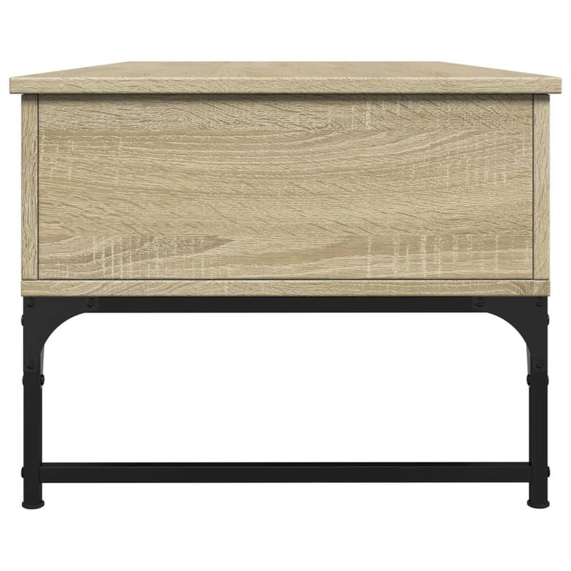Casa si Gradina - Mobilier - Mese si birouri - Masute de cafea - Masuta de cafea stejar sonoma 100x50x40 cm lemn prelucrat/metal - Infinity.ro