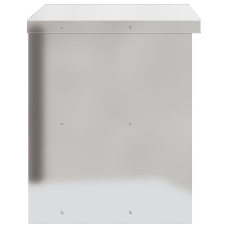 Casa si Gradina - Mobilier - Seturi de mobilier - Seturi bucatarie - Dulap bucatarie de perete cu usi glisante, otel inoxidabil, mărime 92x40x46 cm (cu ușă) - Infinity.ro