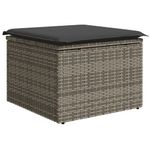 Casa si Gradina - Gradina si terasa - Mobilier exterior - Seturi mobila gradina - Set mobilier de gradina cu perne, 13 piese, gri, poliratan - Infinity.ro