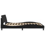 Casa si Gradina - Mobilier - Paturi si accesorii - Paturi - Cadru de pat cu tablie, negru, 160x200 cm, catifea - Infinity.ro