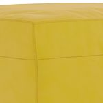 Casa si Gradina - Mobilier - Seturi de mobilier - Seturi living - Set de canapele cu perne, 3 piese, galben, catifea - Infinity.ro