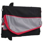 Sport si Outdoor - Ciclism - Accesorii pentru biciclete - Remorci biciclete - Remorca pentru biciclete, negru și rosu, 45 kg, fier, mărime 63x126x63 cm - Infinity.ro