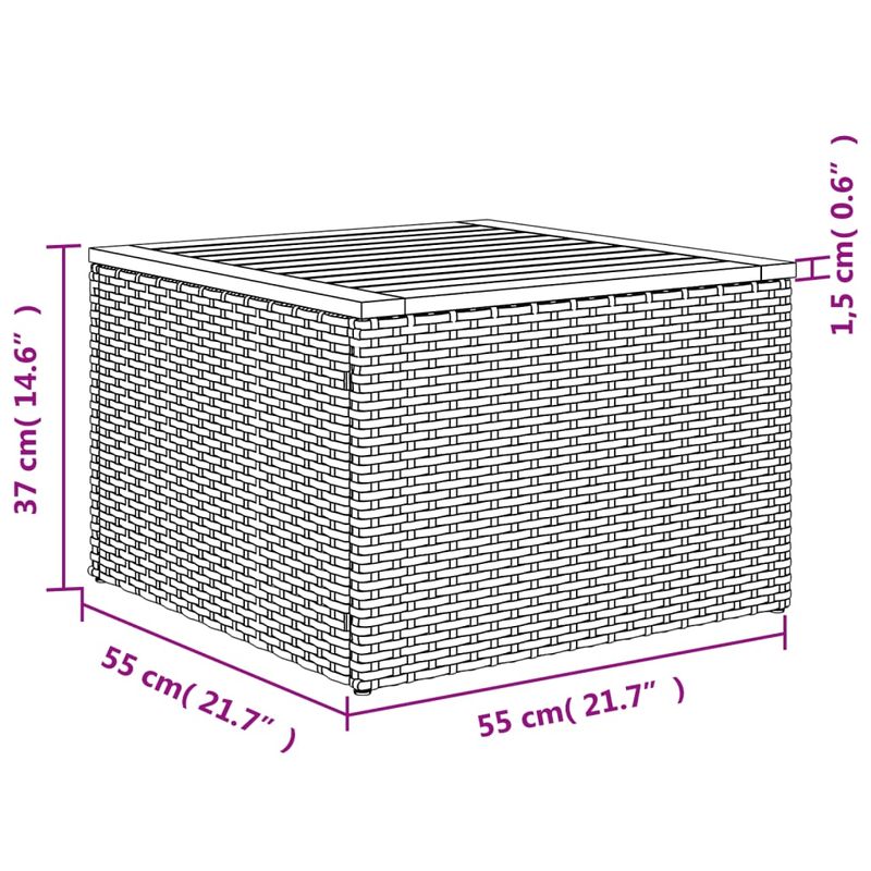 Casa si Gradina - Gradina si terasa - Mobilier exterior - Seturi mobila gradina - Set canapele de gradina, 9 piese, cu perne, bej, poliratan - Infinity.ro