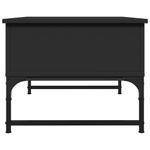 Casa si Gradina - Mobilier - Mese si birouri - Masute de cafea - Masuta de cafea, negru, 70x50x40 cm, lemn prelucrat si metal - Infinity.ro