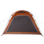 Sport si Outdoor - Camping - Corturi camping - Cort camping, 4 persoane, gri/oranj, impermeabil, setare rapida - Infinity.ro