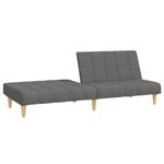 Casa si Gradina - Mobilier - Canapele si coltare - Canapele - Canapea extensibila cu 2 locuri, gri deschis, tesatura - Infinity.ro