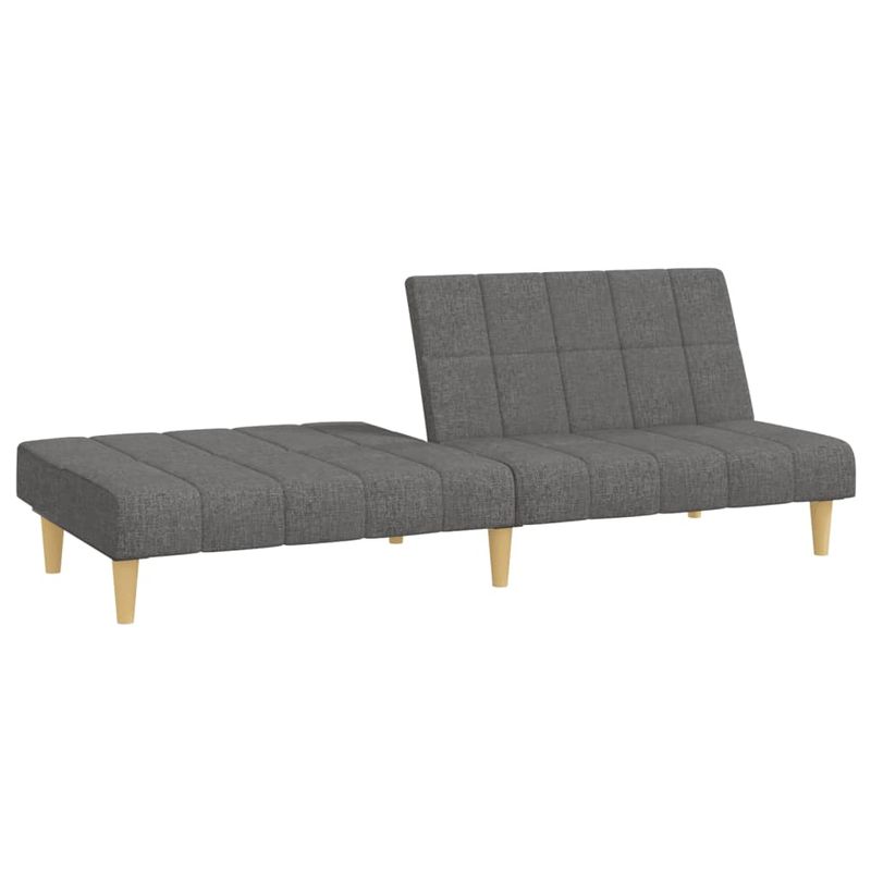 Casa si Gradina - Mobilier - Canapele si coltare - Canapele - Canapea extensibila cu 2 locuri, gri deschis, tesatura - Infinity.ro
