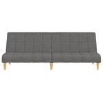 Casa si Gradina - Mobilier - Canapele si coltare - Canapele - Canapea extensibila cu 2 locuri, gri deschis, tesatura - Infinity.ro