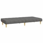 Casa si Gradina - Mobilier - Canapele si coltare - Canapele - Canapea extensibila cu 2 locuri, gri deschis, tesatura - Infinity.ro