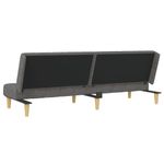 Casa si Gradina - Mobilier - Canapele si coltare - Canapele - Canapea extensibila cu 2 locuri, gri deschis, tesatura - Infinity.ro