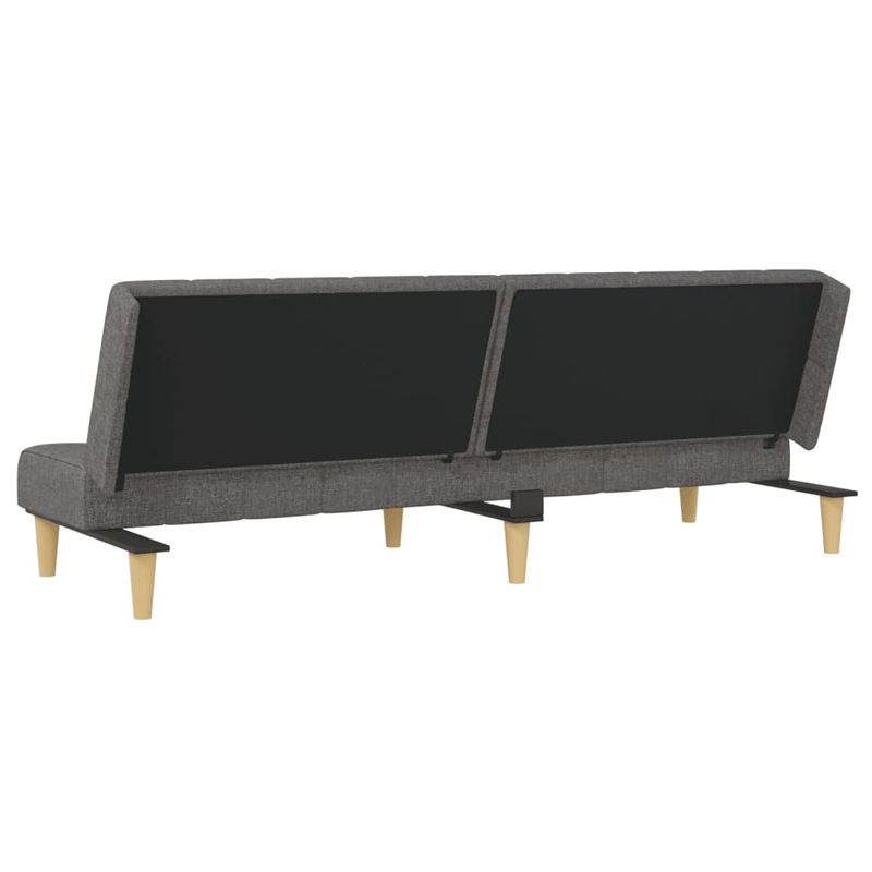 Casa si Gradina - Mobilier - Canapele si coltare - Canapele - Canapea extensibila cu 2 locuri, gri deschis, tesatura - Infinity.ro