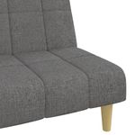 Casa si Gradina - Mobilier - Canapele si coltare - Canapele - Canapea extensibila cu 2 locuri, gri deschis, tesatura - Infinity.ro