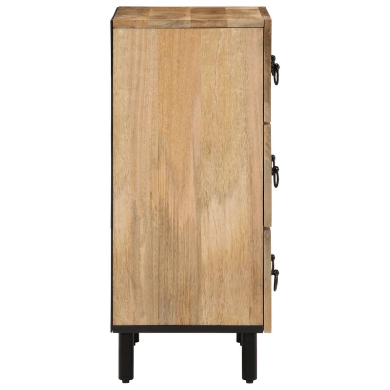 Casa si Gradina - Mobilier - Comode si corpuri - Comode - Dulapuri laterale, 2 buc., 60x33x75 cm, lemn masiv de mango - Infinity.ro
