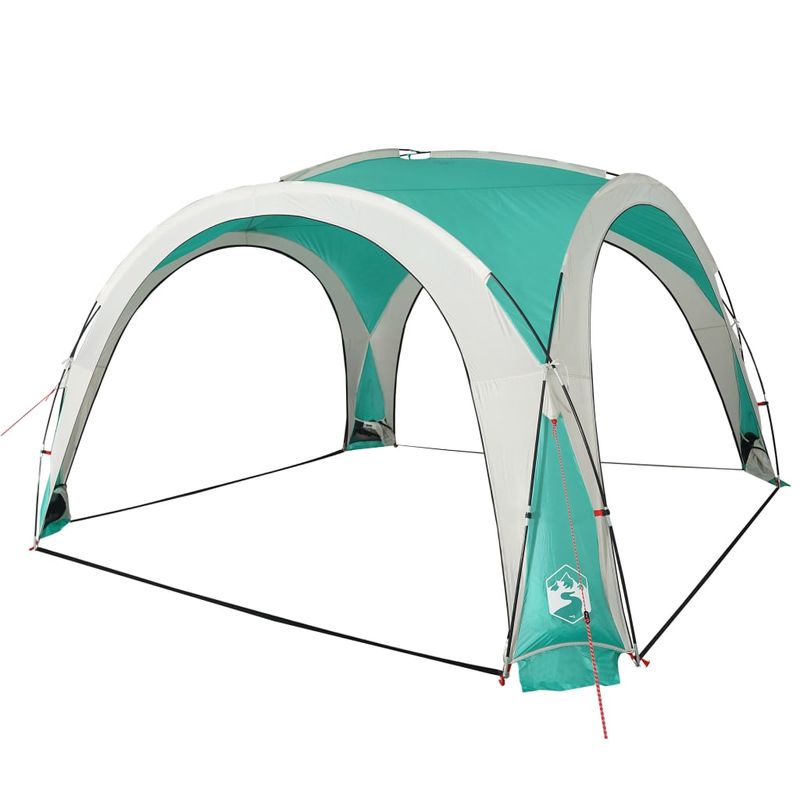Sport si Outdoor - Camping - Corturi camping - Cort de petrecere, verde, 360x360x215 cm, tafta 185T - Infinity.ro