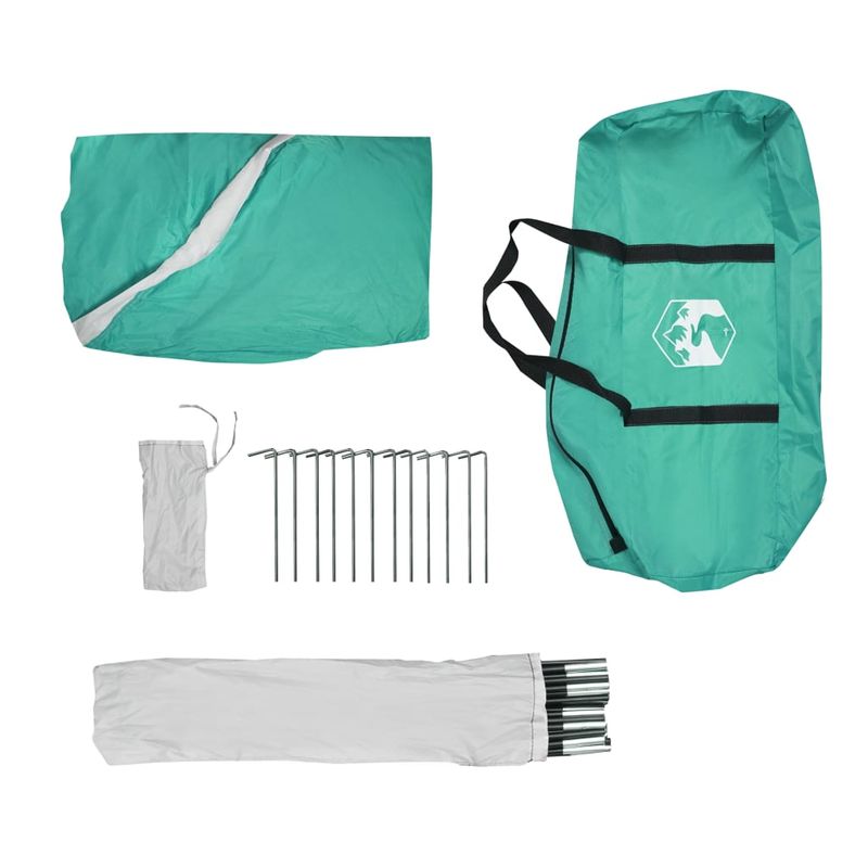 Sport si Outdoor - Camping - Corturi camping - Cort de petrecere, verde, 360x360x215 cm, tafta 185T - Infinity.ro