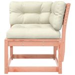 Casa si Gradina - Gradina si terasa - Mobilier exterior - Canapele si fotolii gradina - Canapea colt de gradina cu perne 73x73x78cm lemn masiv douglas - Infinity.ro