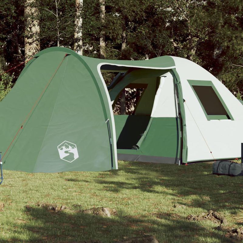 Sport si Outdoor - Camping - Corturi camping - Cort de camping pentru 6 persoane, verde, impermeabil - Infinity.ro