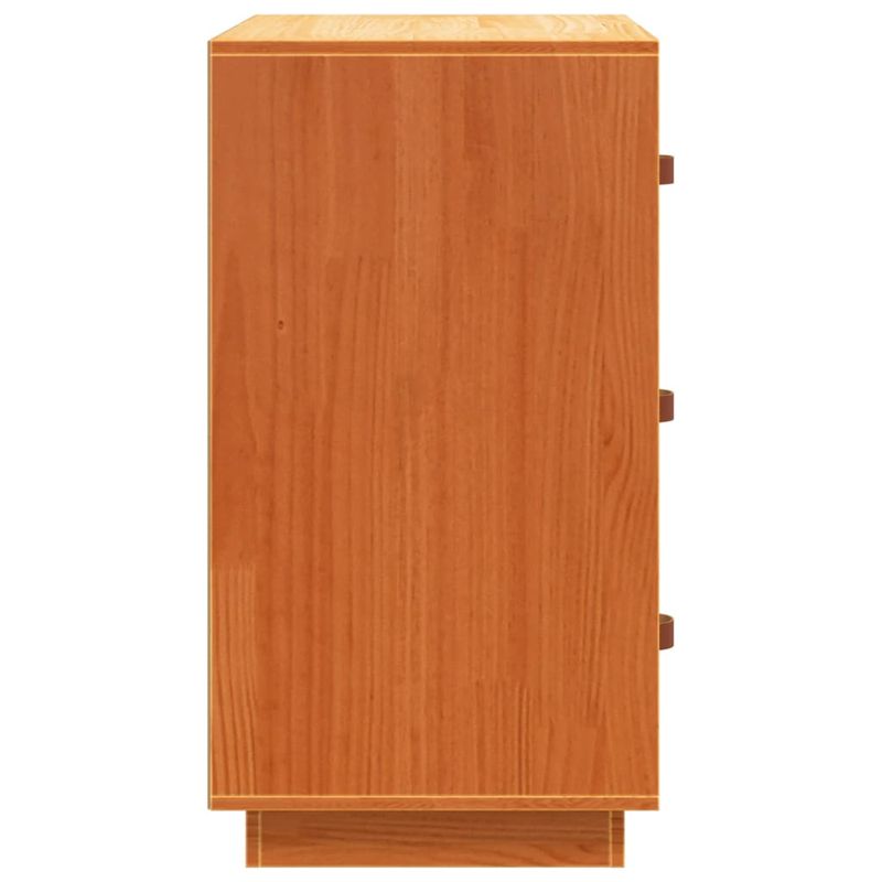 Casa si Gradina - Mobilier - Comode si corpuri - Comode - Dulap, maro miere, 80x40x75 cm, lemn masiv de pin - Infinity.ro