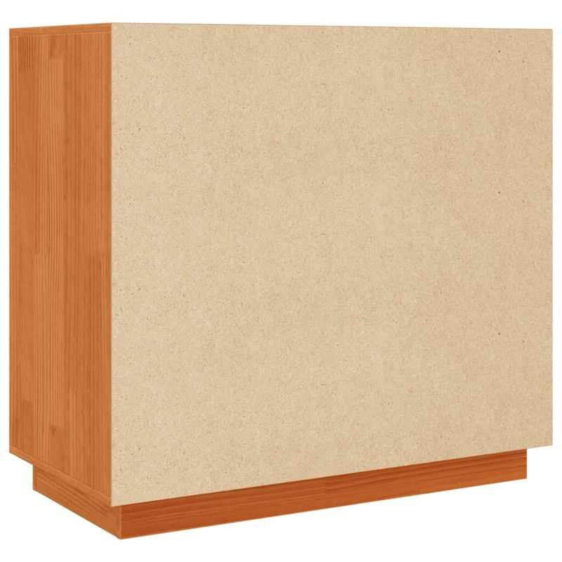 Casa si Gradina - Mobilier - Comode si corpuri - Comode - Dulap, maro miere, 80x40x75 cm, lemn masiv de pin - Infinity.ro