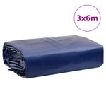Casa si Gradina - Gradina si terasa - Umbrele si pavilioane - Pavilioane - Prelata, albastru, 3x6 m, 650 g/m² - Infinity.ro