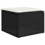 Casa si Gradina - Gradina si terasa - Mobilier exterior - Canapele si fotolii gradina - Set canapele de gradina cu perne, 10 piese, negru, poliratan - Infinity.ro