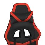 PC, gaming si accesorii - Gaming - Accesorii gaming - Scaune gaming - Scaun de gaming de masaj, negru si rosu, piele ecologica - Infinity.ro