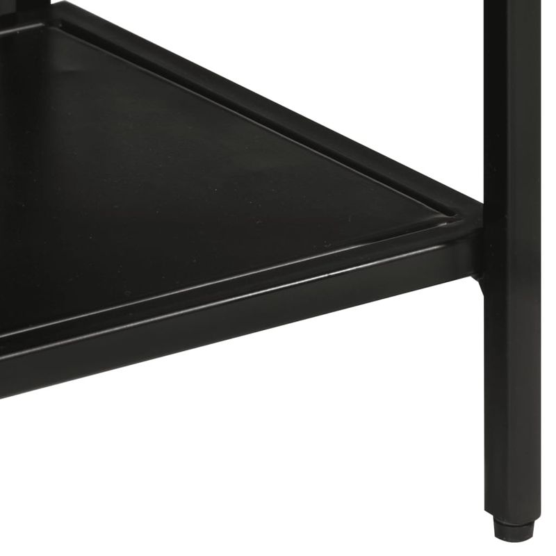 Casa si Gradina - Mobilier - Comode si corpuri - Console - Masa consola, 110x30x75 cm, lemn masiv de mango nefinisat/fier - Infinity.ro