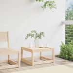 Casa si Gradina - Gradina si terasa - Mobilier exterior - Canapele si fotolii gradina - Taburet de gradina, lemn masiv de pin - Infinity.ro